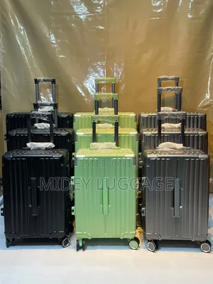 Set of 3 Aluminum Luggage Traveling Box