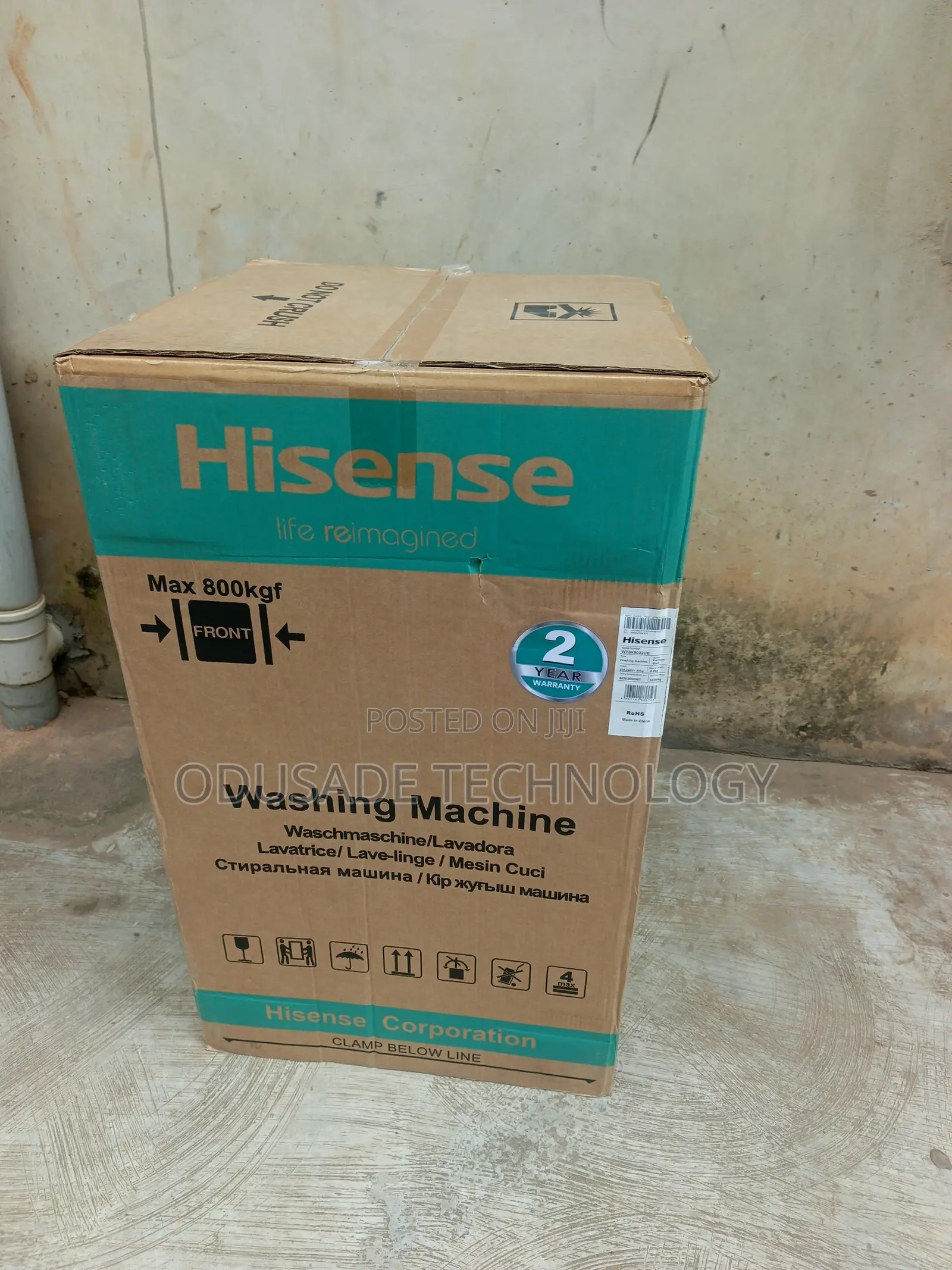 9KG HISENSE Automatic Top Loader Washer