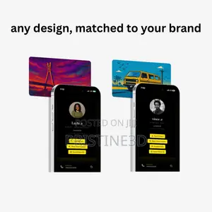 Custom NFC QR Code Business Card