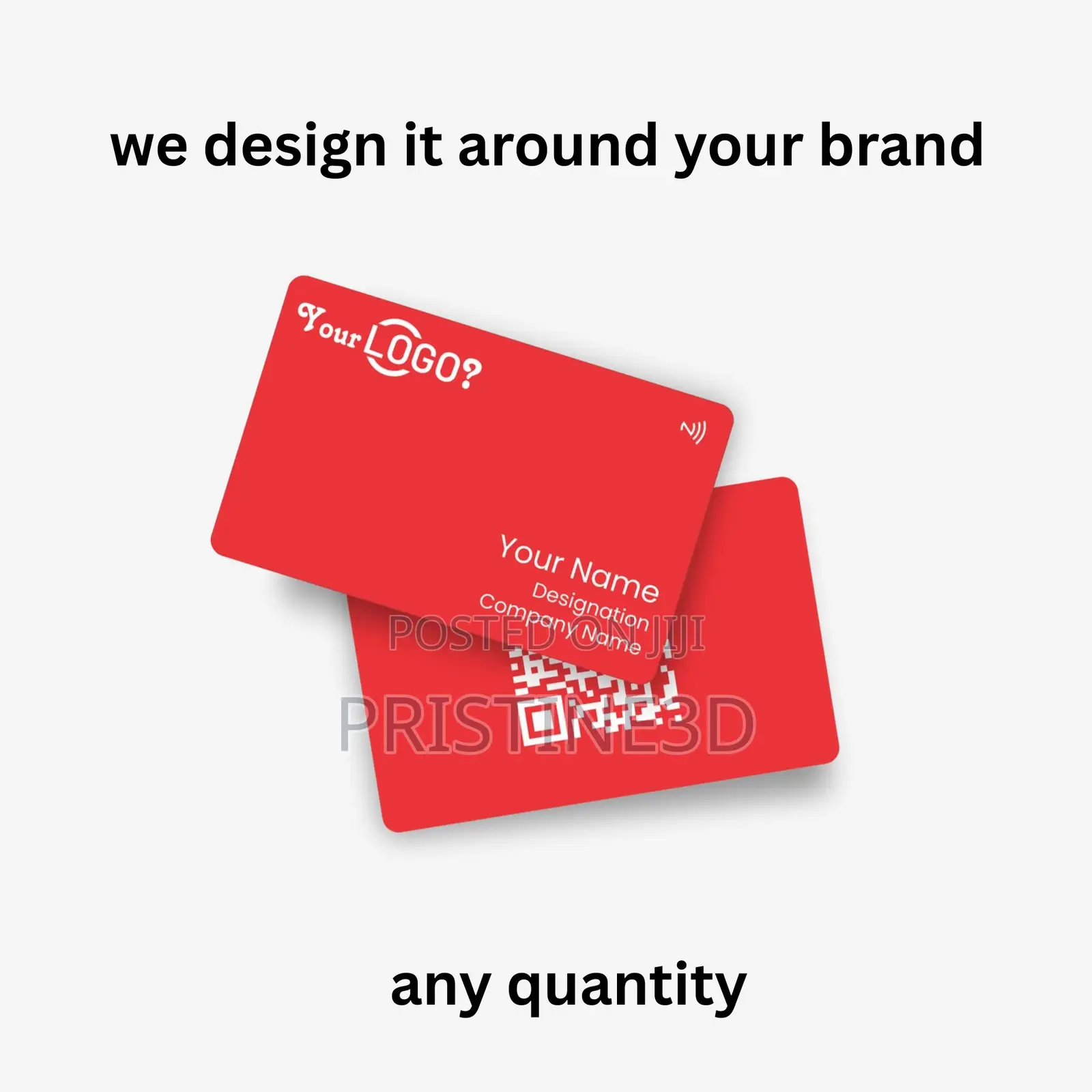 Custom NFC QR Code Business Card