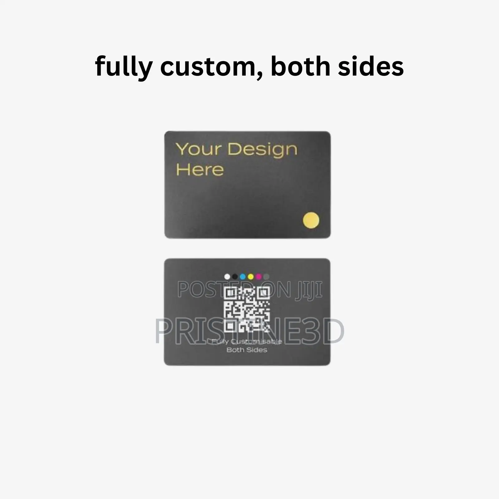 Custom NFC QR Code Business Card
