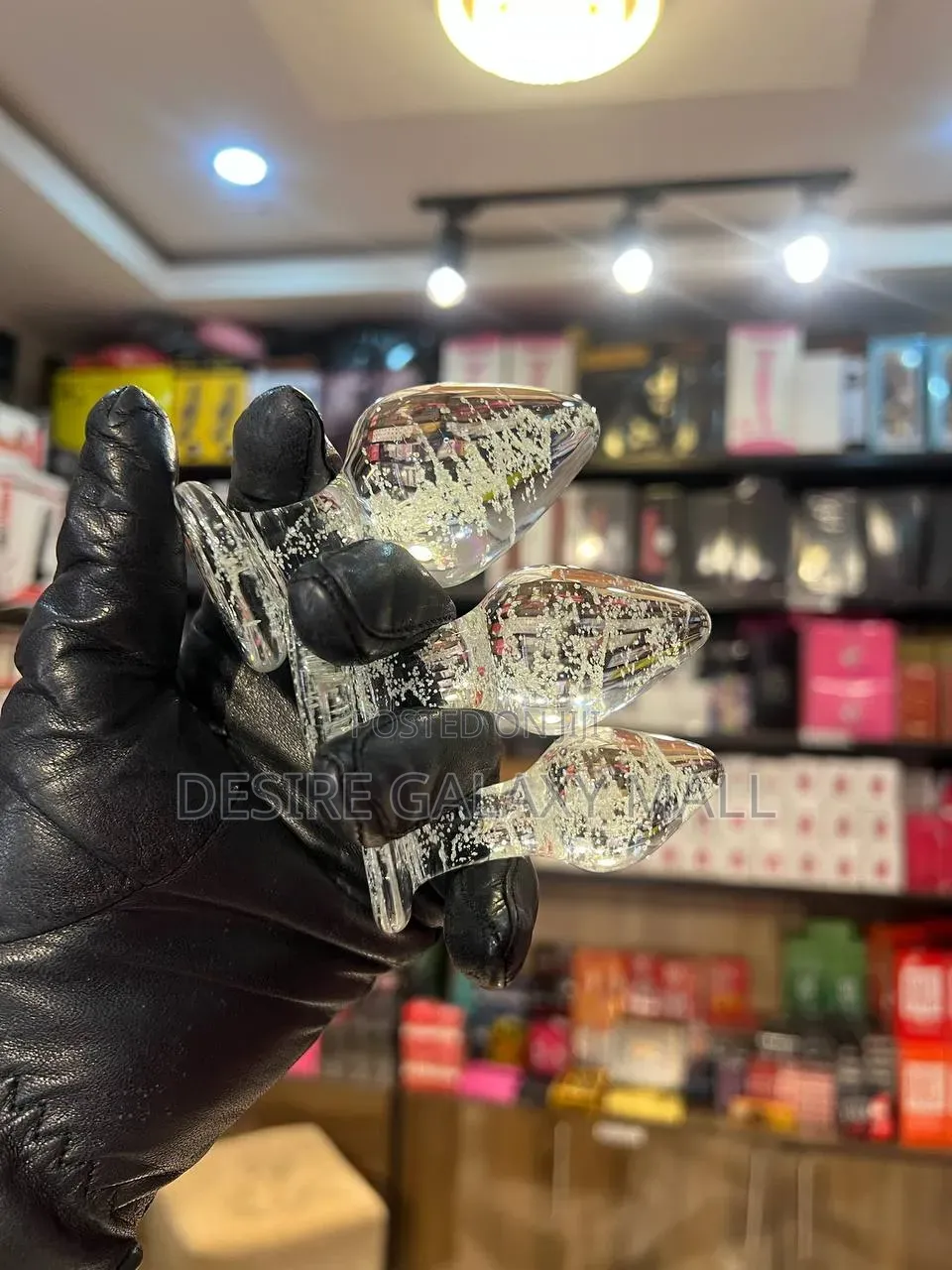 Glass Anal Plug Available