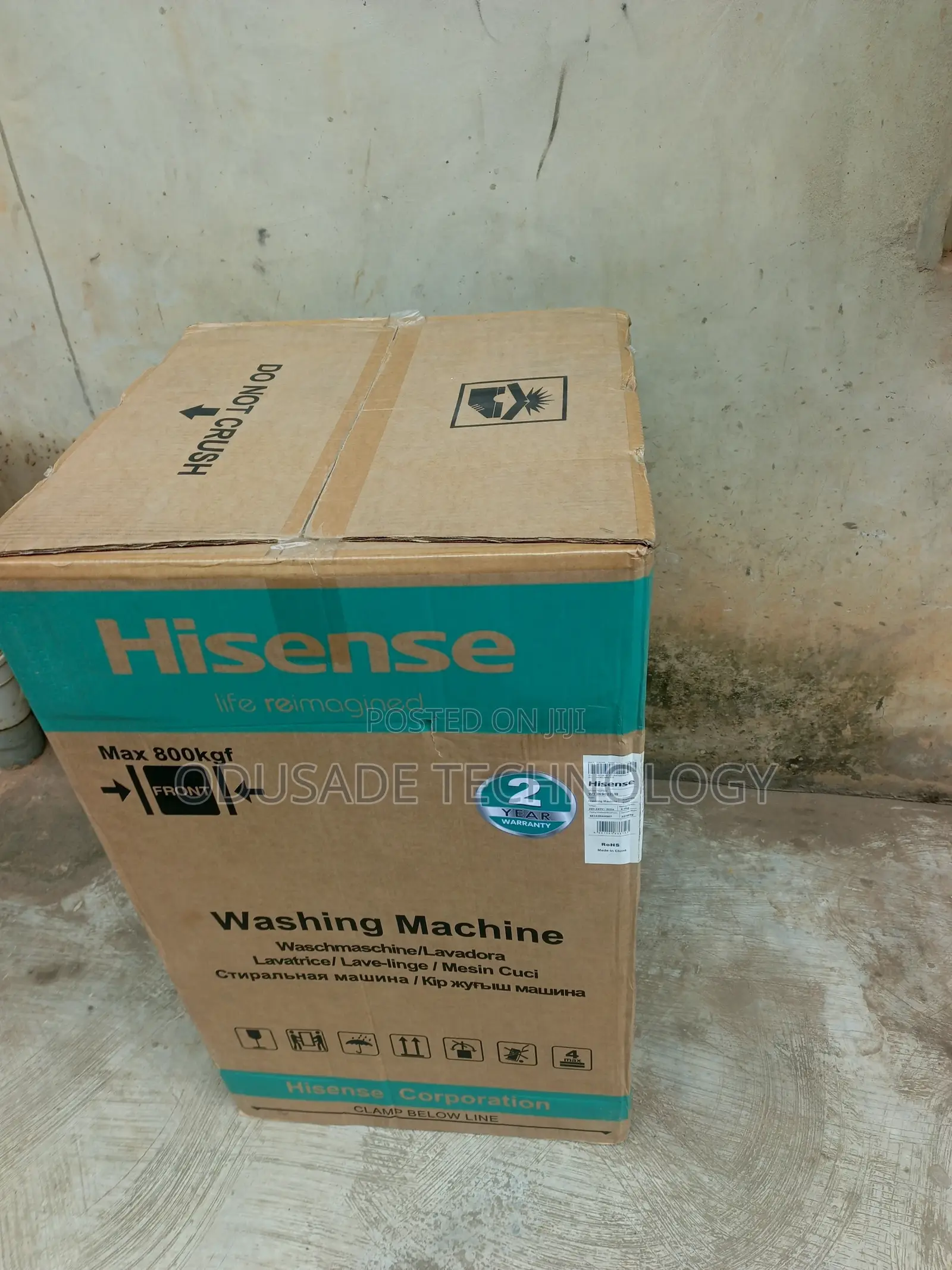 9KG Laundry Washer HISENSE Top Load
