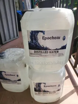 20-Liter Container of Epochem Distilled Water