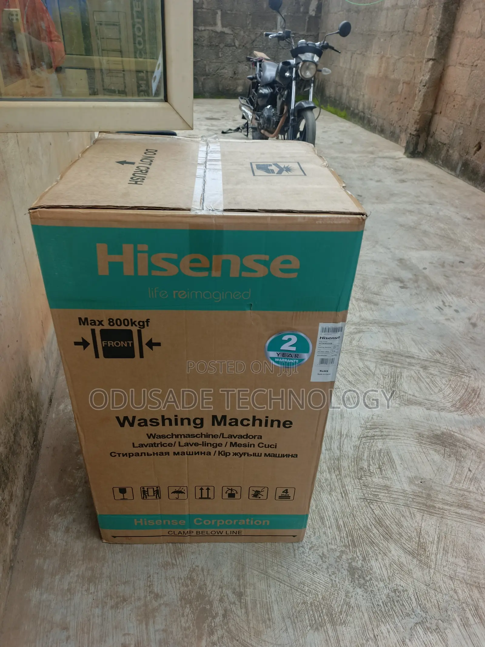 HISENSE WT3K9022UB Top Loader Washer
