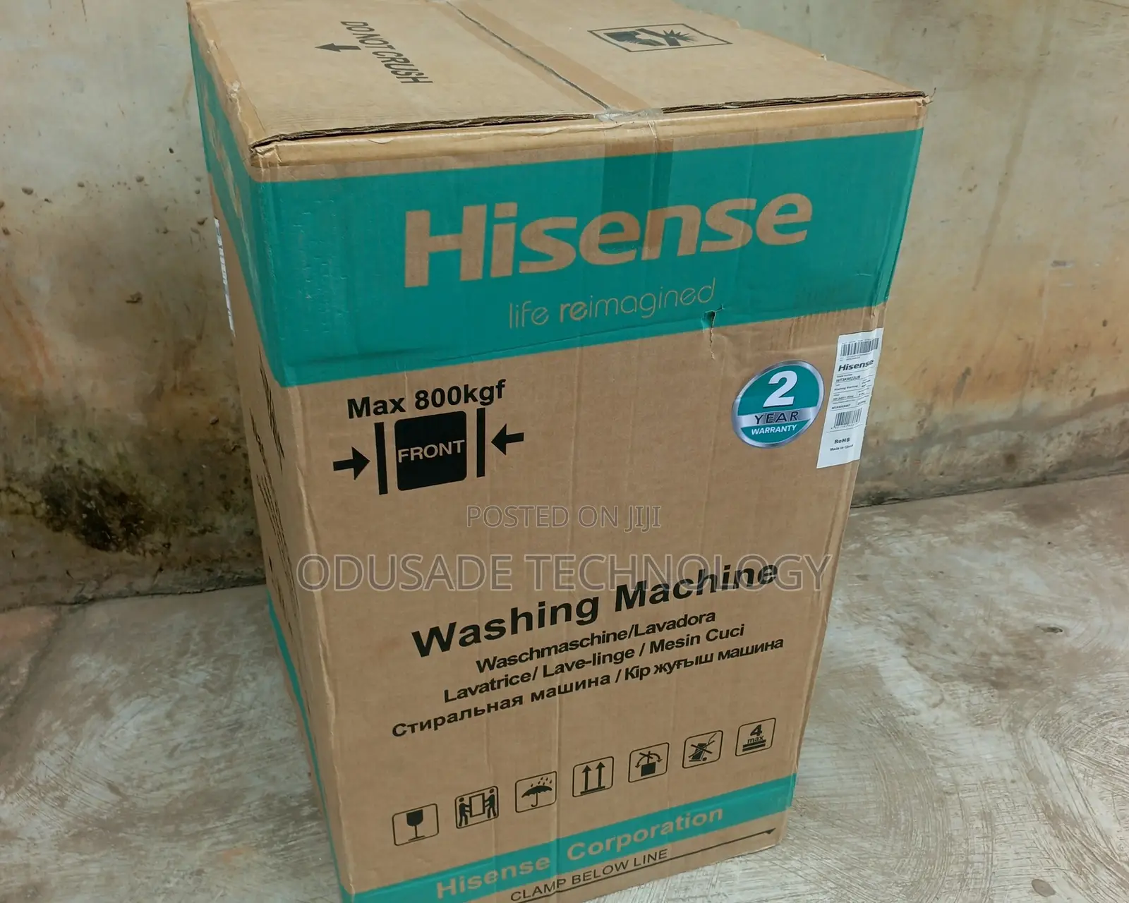 HISENSE 9KG Premium Top Load Washer