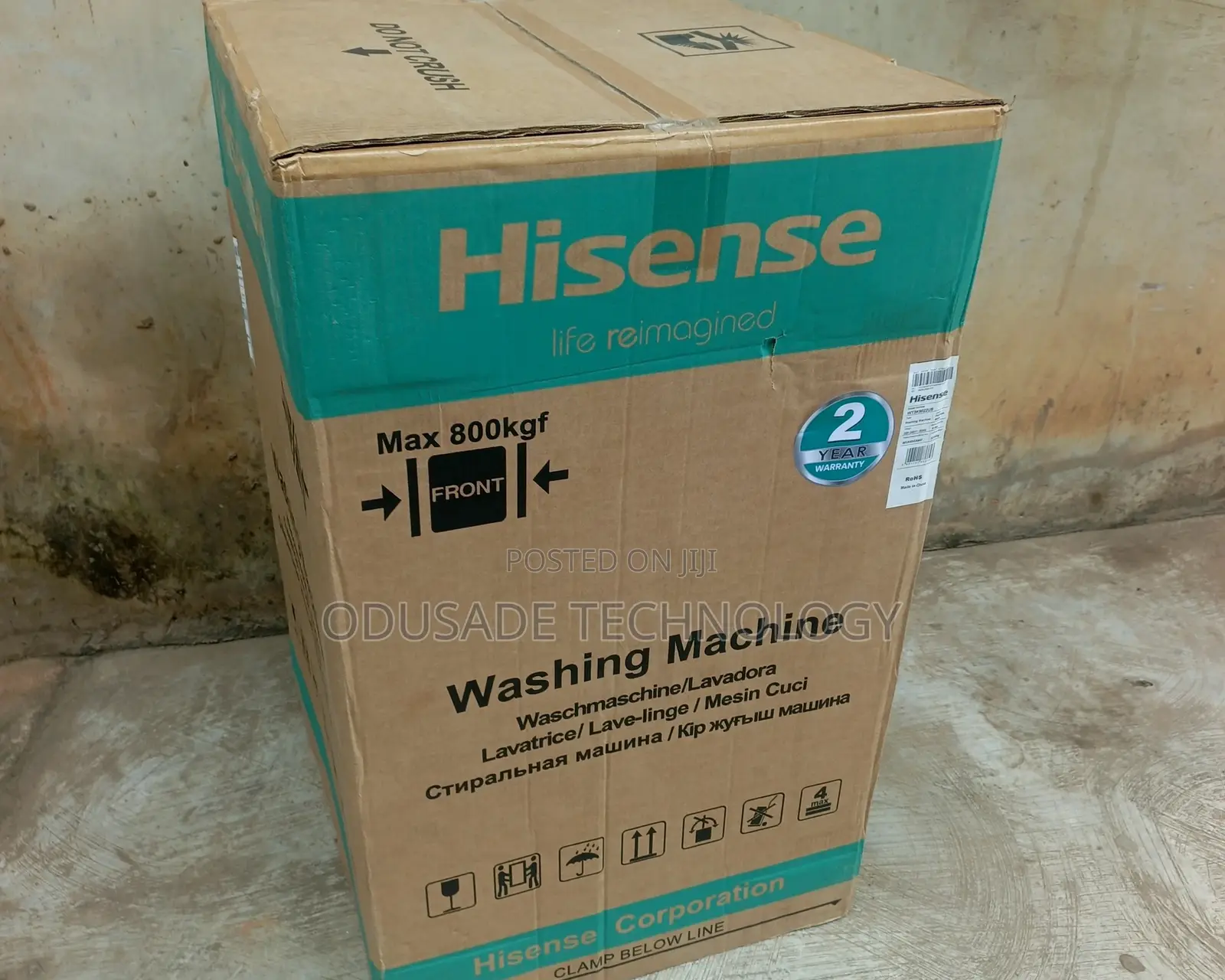 HISENSE 9KG Premium Top Load Washer