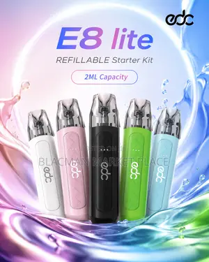 Edc E8 Lite Refillable Pod Kit – 8000 Puffs