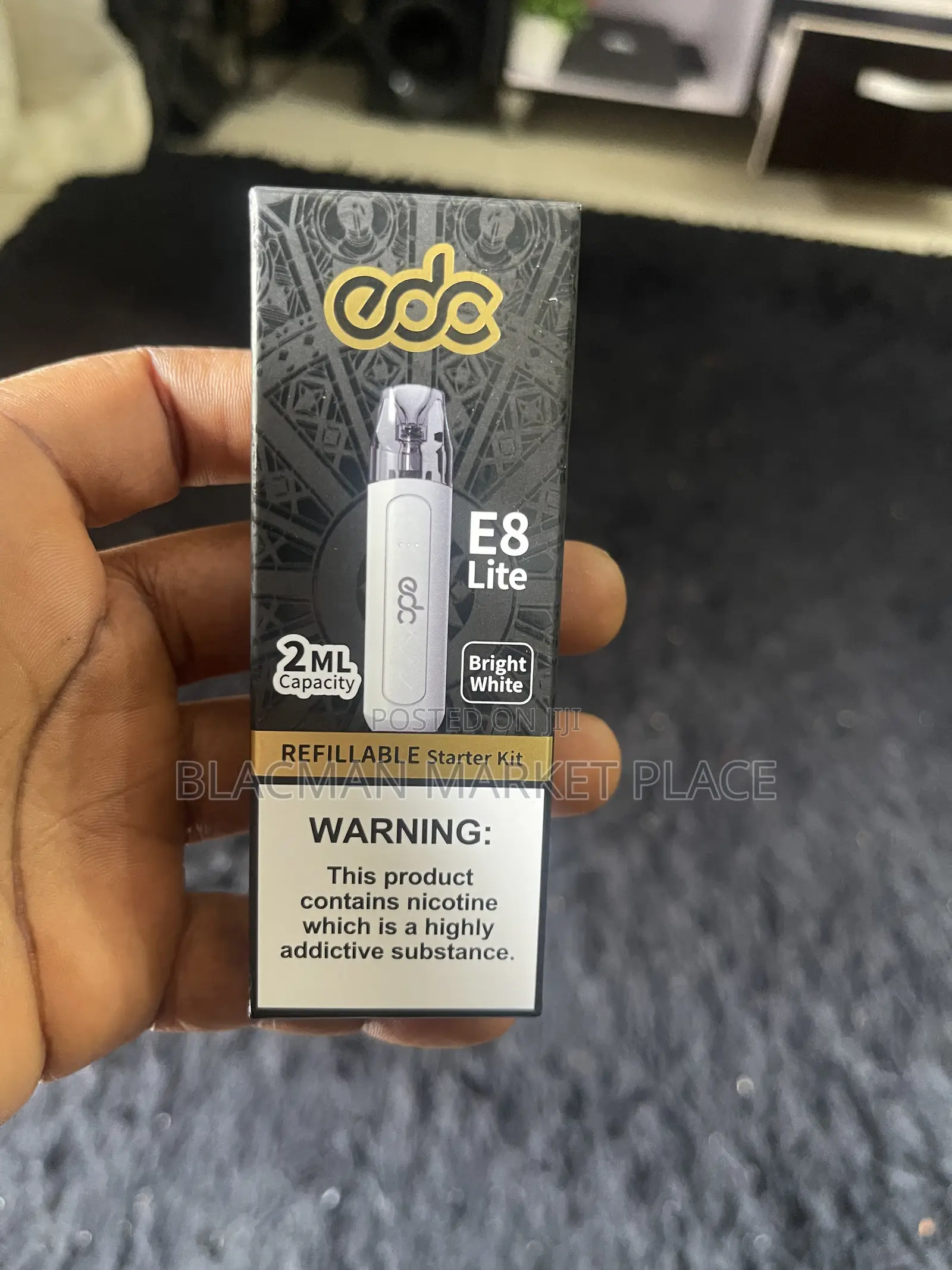 Edc E8 Lite Refillable Pod Kit – 8000 Puffs