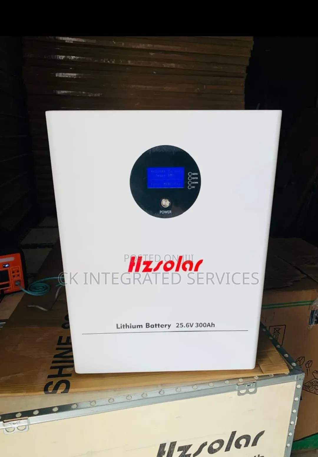 7.7kwh 24v Hybrid Lithium Battery(wall-Mountable)