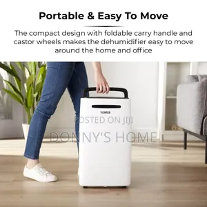 Tower 20L Dehumidifier With 24hr Timer