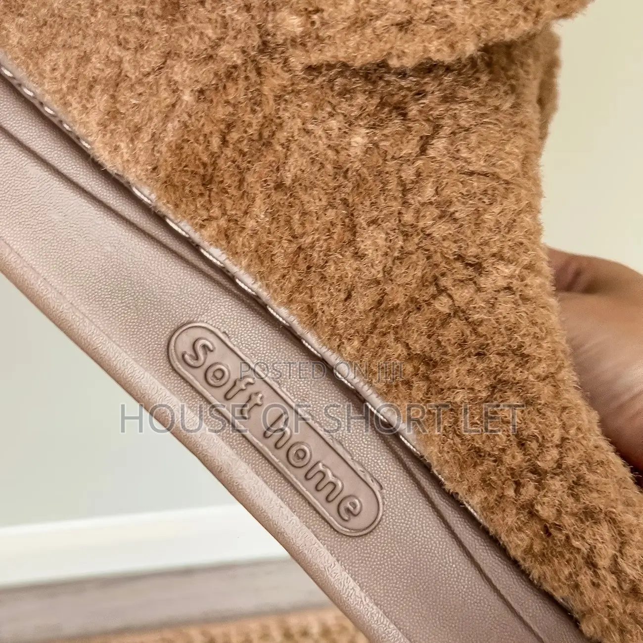 Fluffy Bear Slippers