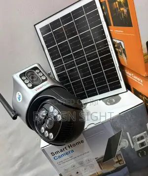Dual Lens Solar Powered Smart Alarm PTZ Security Camera