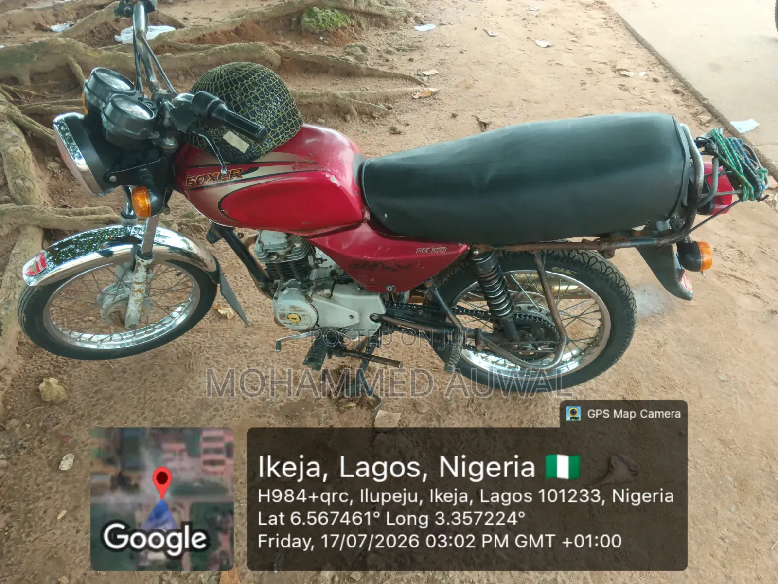Bajaj Boxer 100 2023 Red