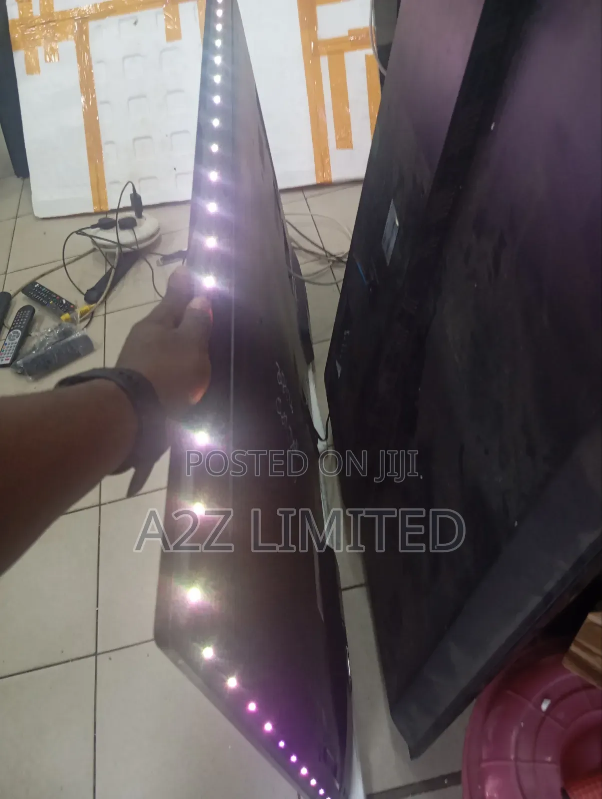 55inch Frameless Philip TV With Inbuilt Decoder