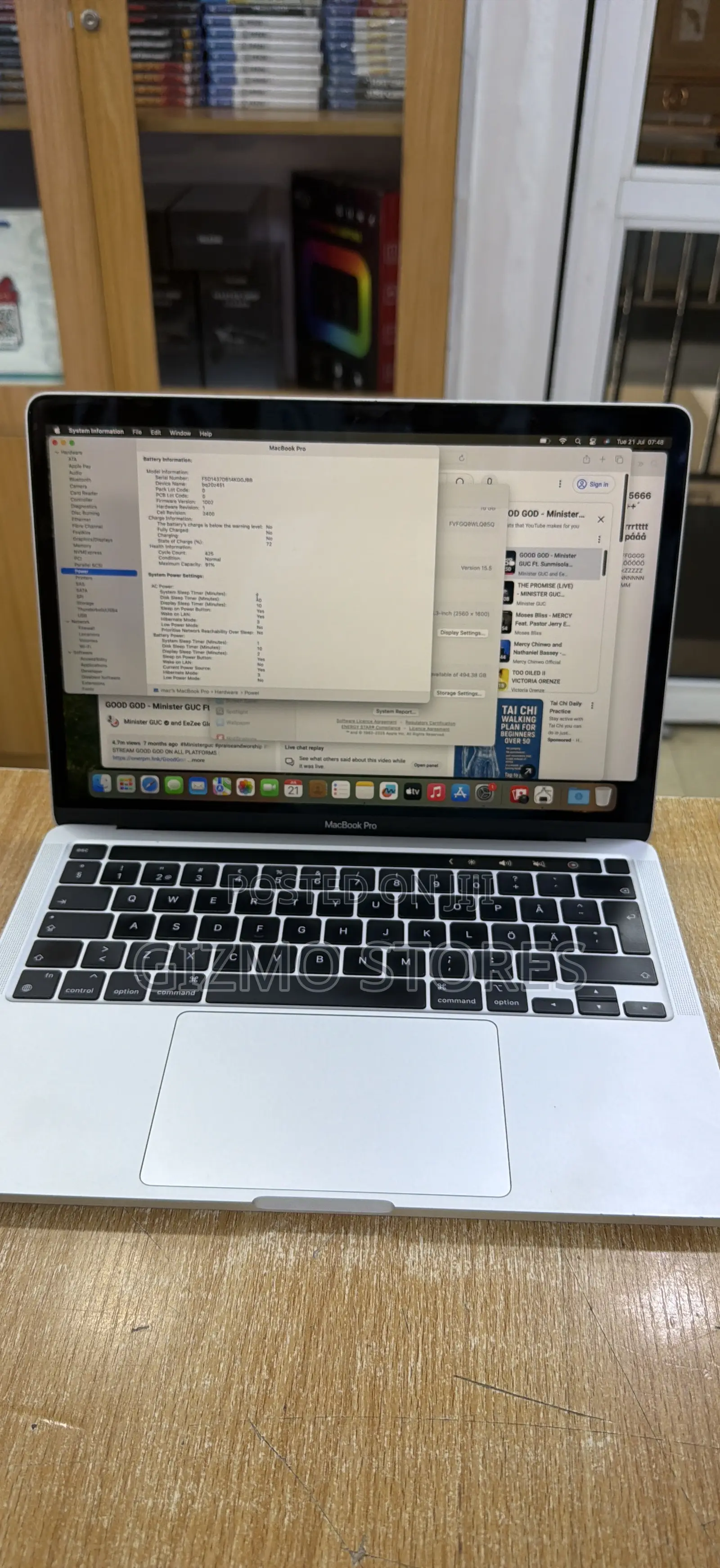 Laptop Apple MacBook Pro 2020 M1 16GB Apple M1 SSD 512GB