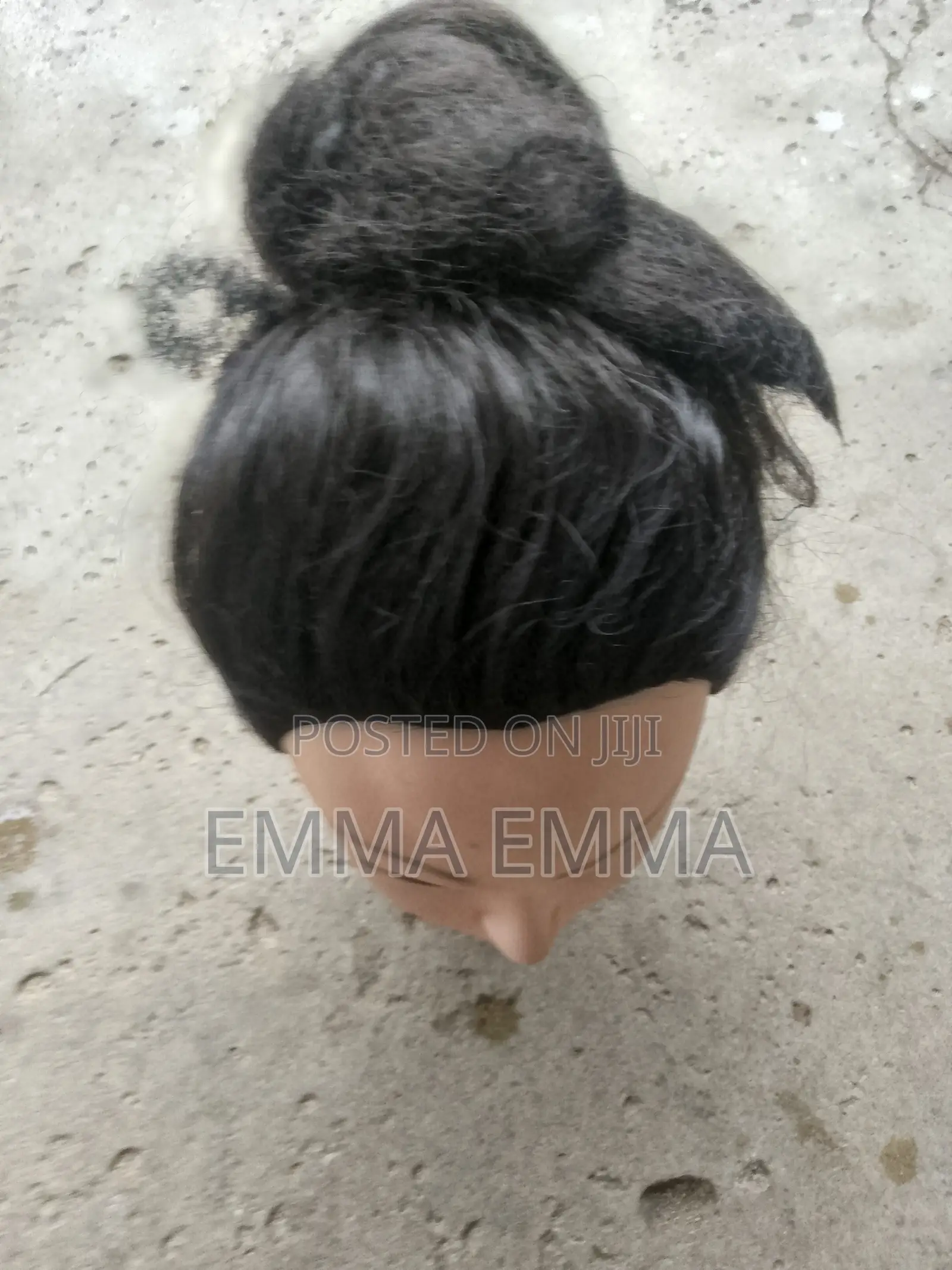 Mannequin Head With Hairs