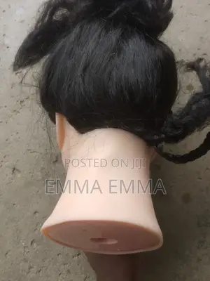 Mannequin Head With Hairs