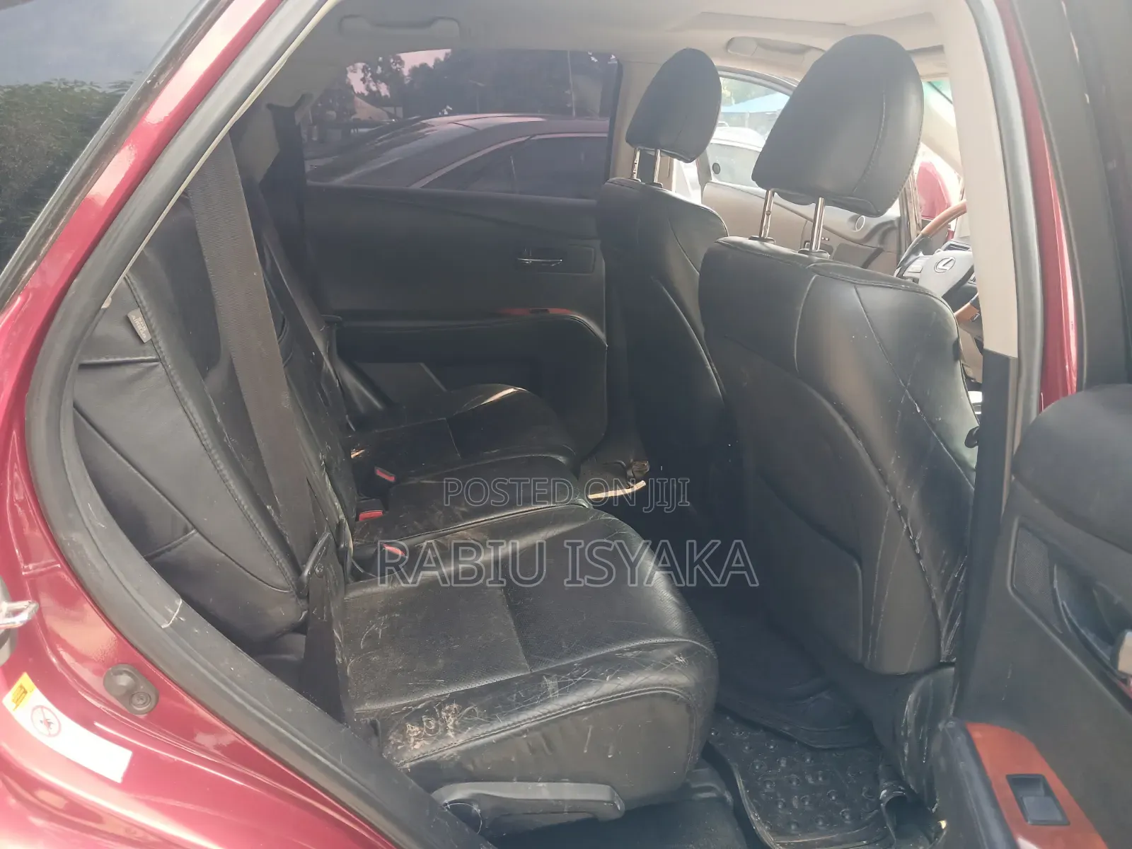 Lexus RX 2011 Red