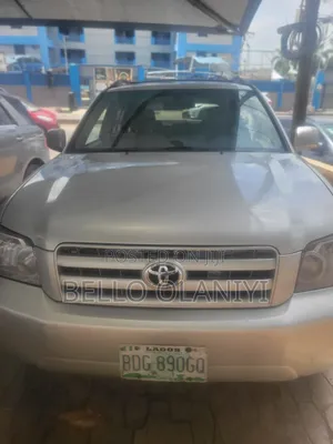 Toyota Highlander V6 2007 Silver