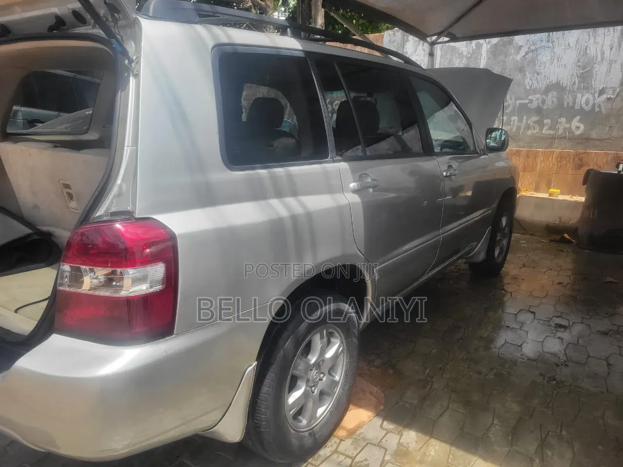 Toyota Highlander V6 2007 Silver