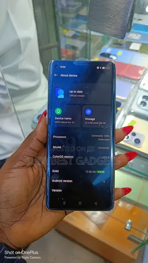 Oppo Reno6 Pro 5G 256 GB Blue