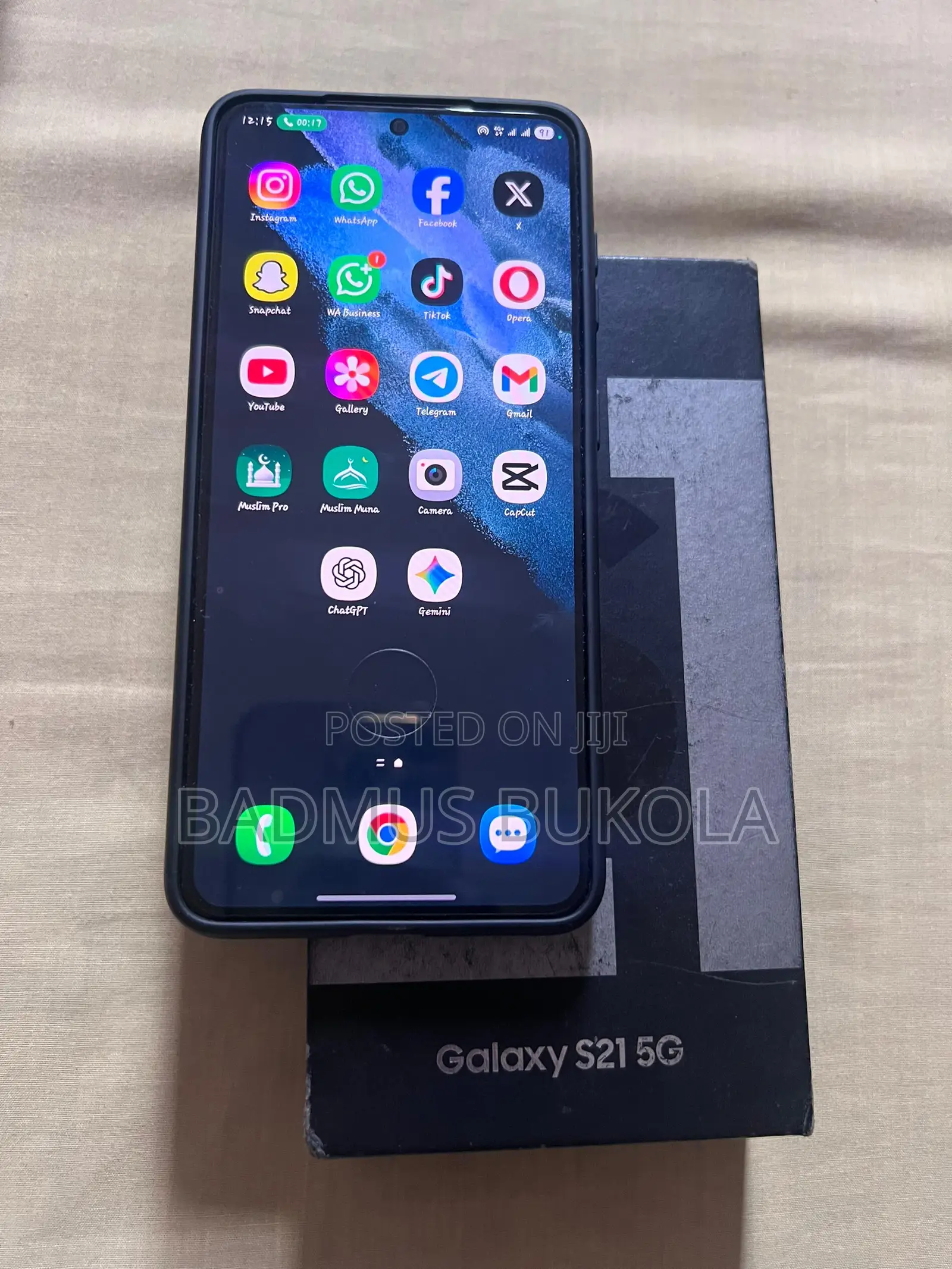 Samsung Galaxy S21 5G 128 GB Black