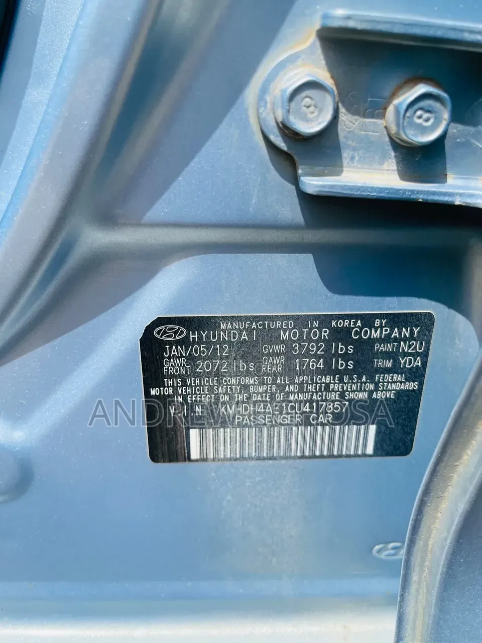 Hyundai Elantra 2015 Silver