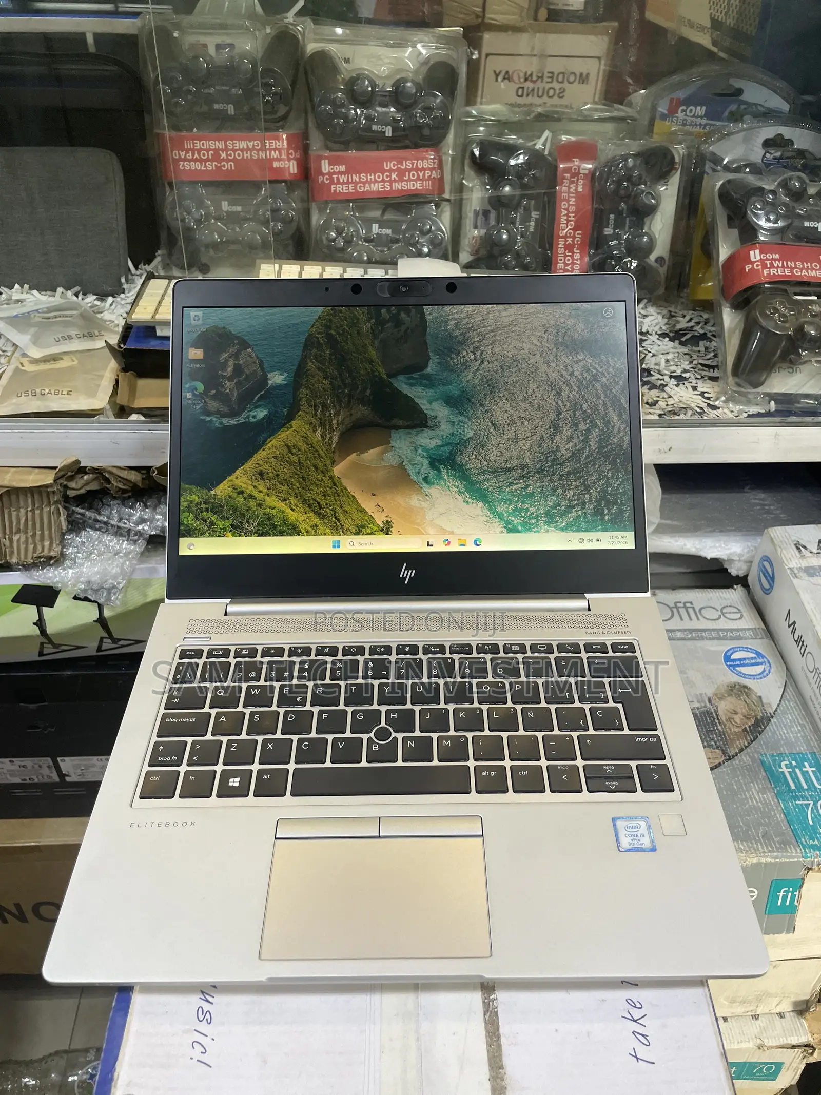 Laptop HP EliteBook 830 G6 8GB Intel Core i5 SSD 256GB