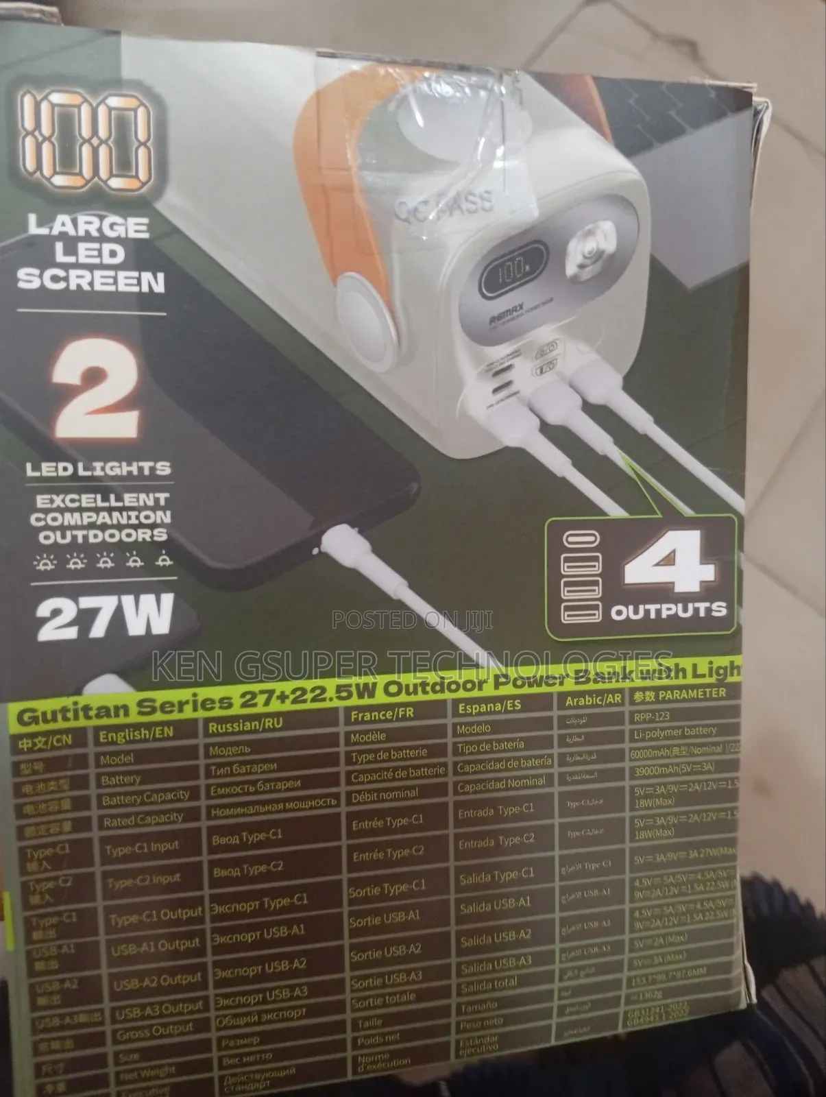 REMAX 60000Mah Power Bank