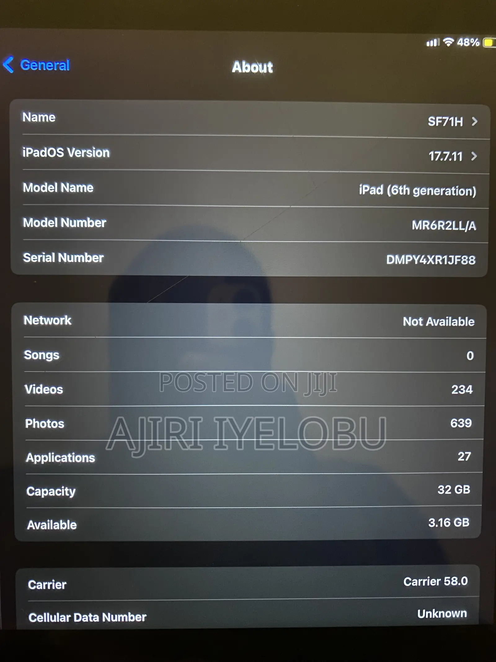 Apple iPad 9.7 32 GB Gray