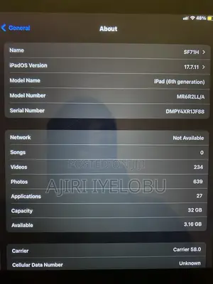 Apple iPad 9.7 32 GB Gray
