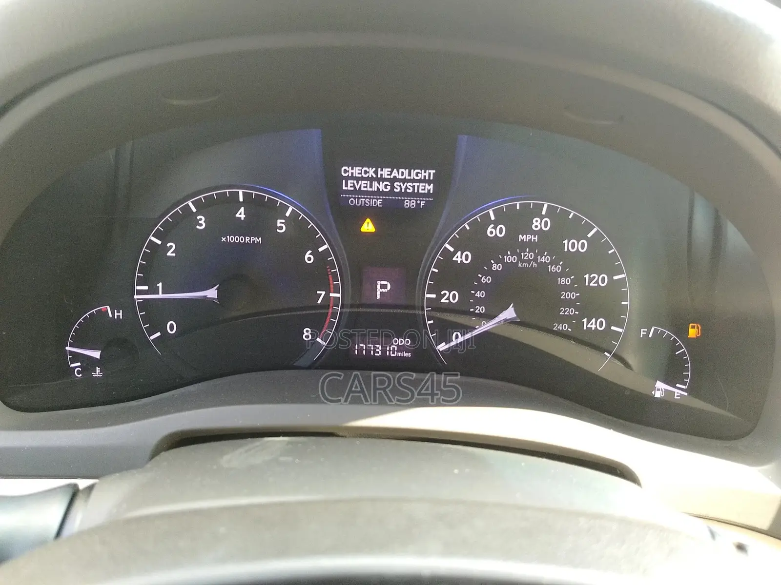Lexus RX 2015 Blue