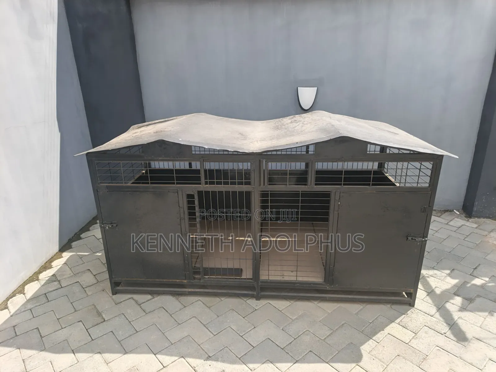 Iron Dog Cage