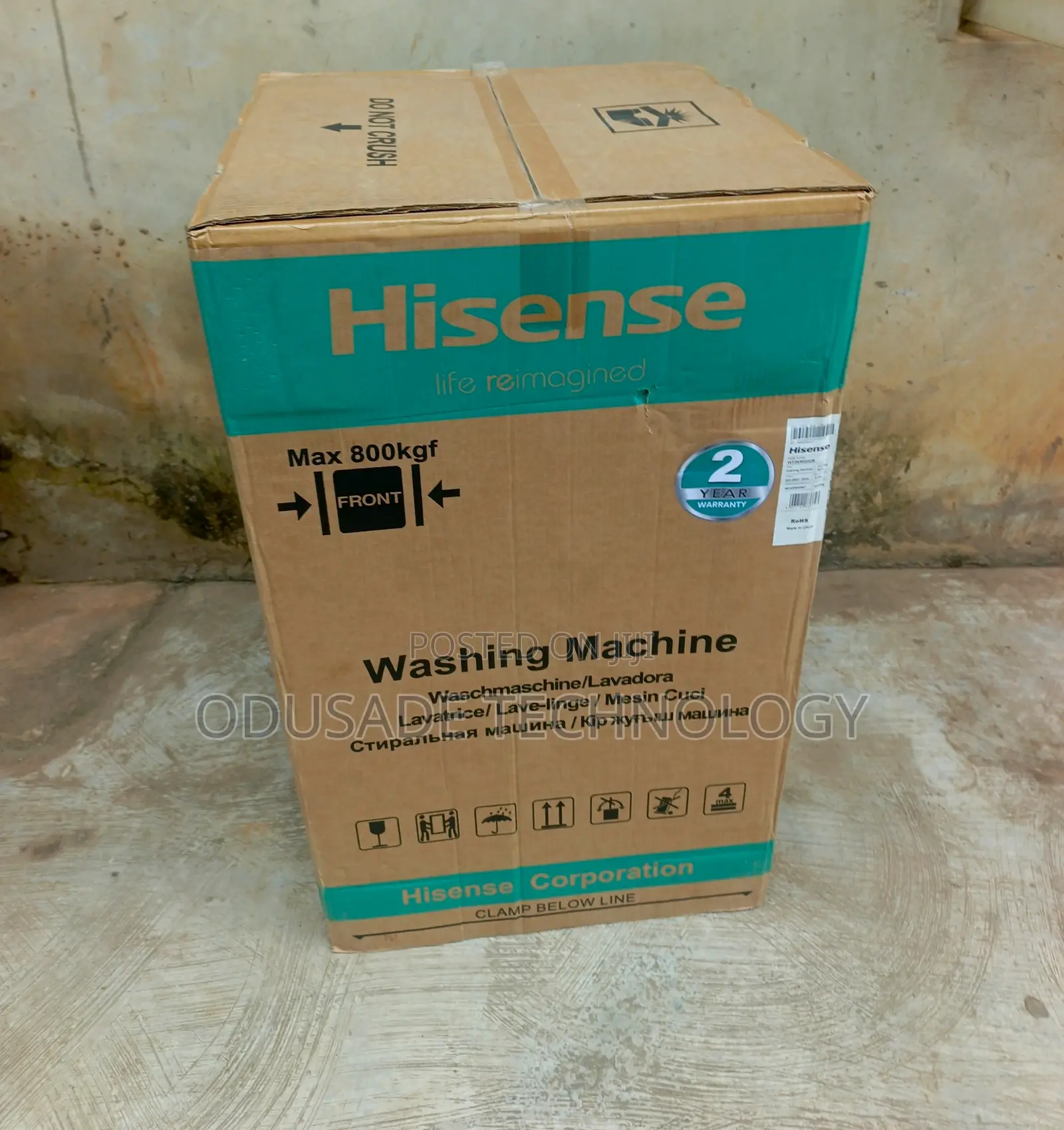 HISENSE Premium Top Loading Washer 9KG