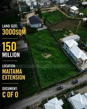 3000sqm C of O Land for Sale in Maitama Extension Abuja