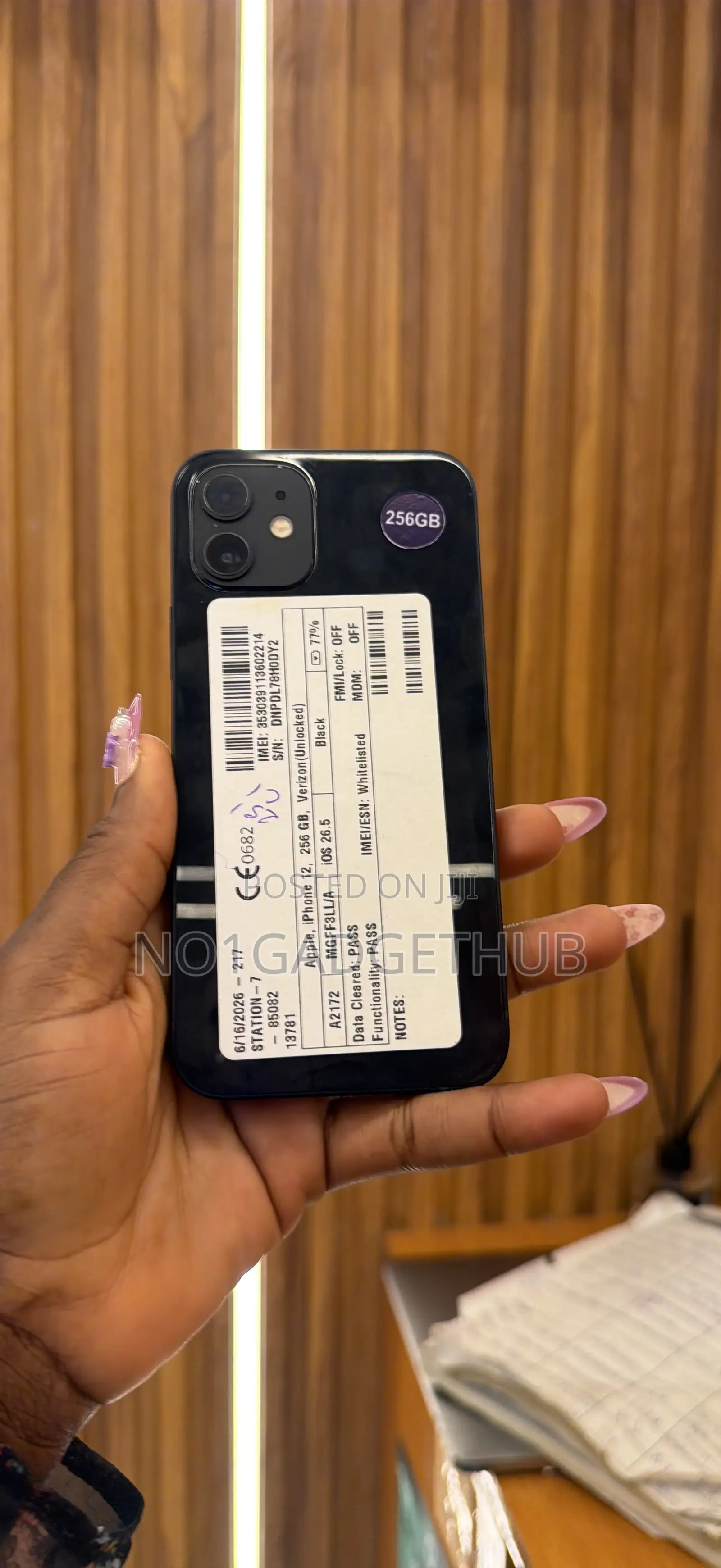 Apple iPhone 12 256 GB Black