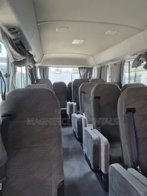 New Toyota Coaster 2025 White