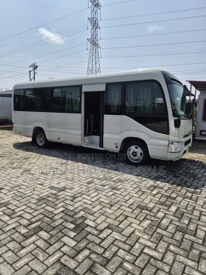 New Toyota Coaster 2025 White
