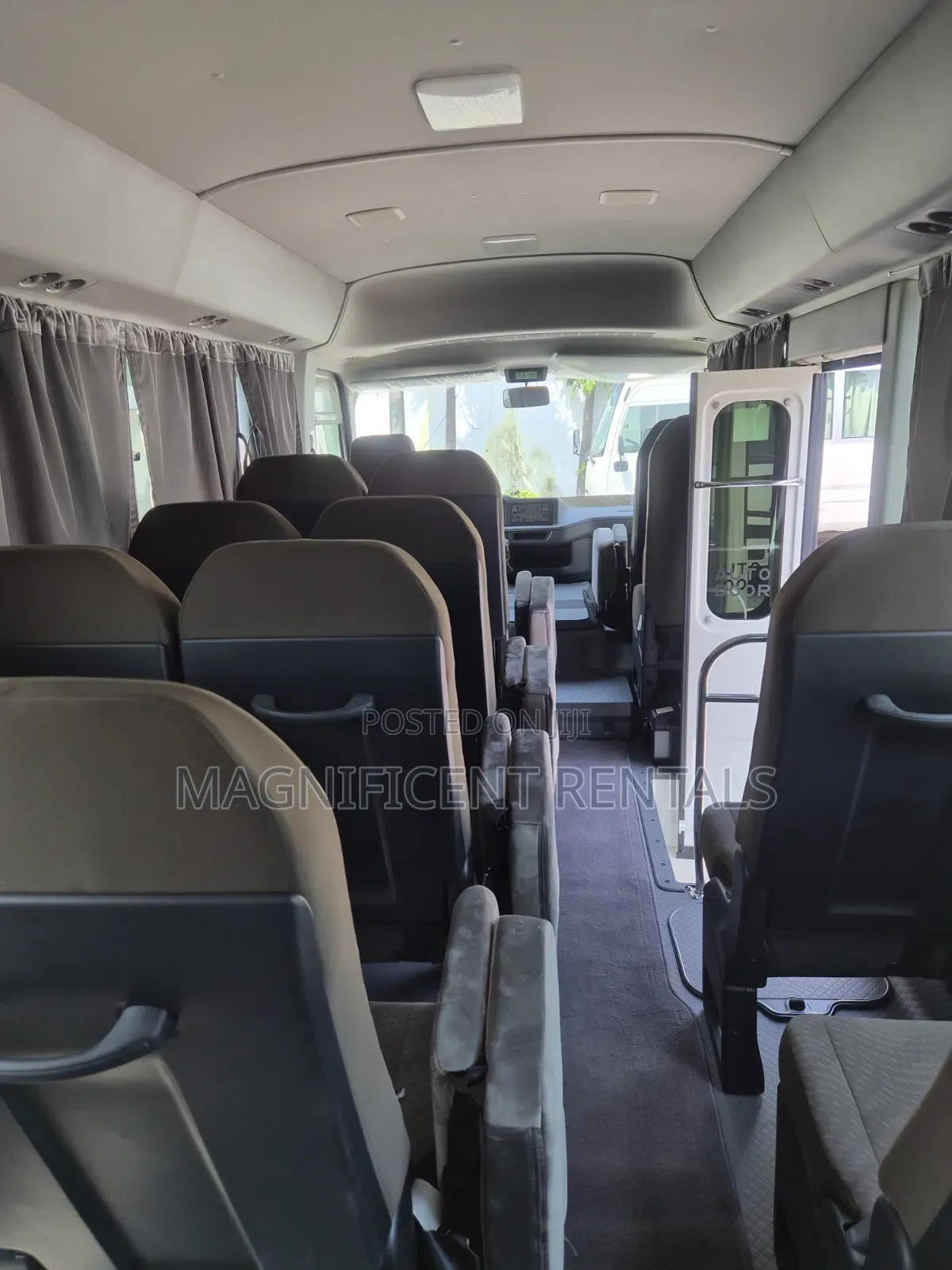 New Toyota Coaster 2025 White
