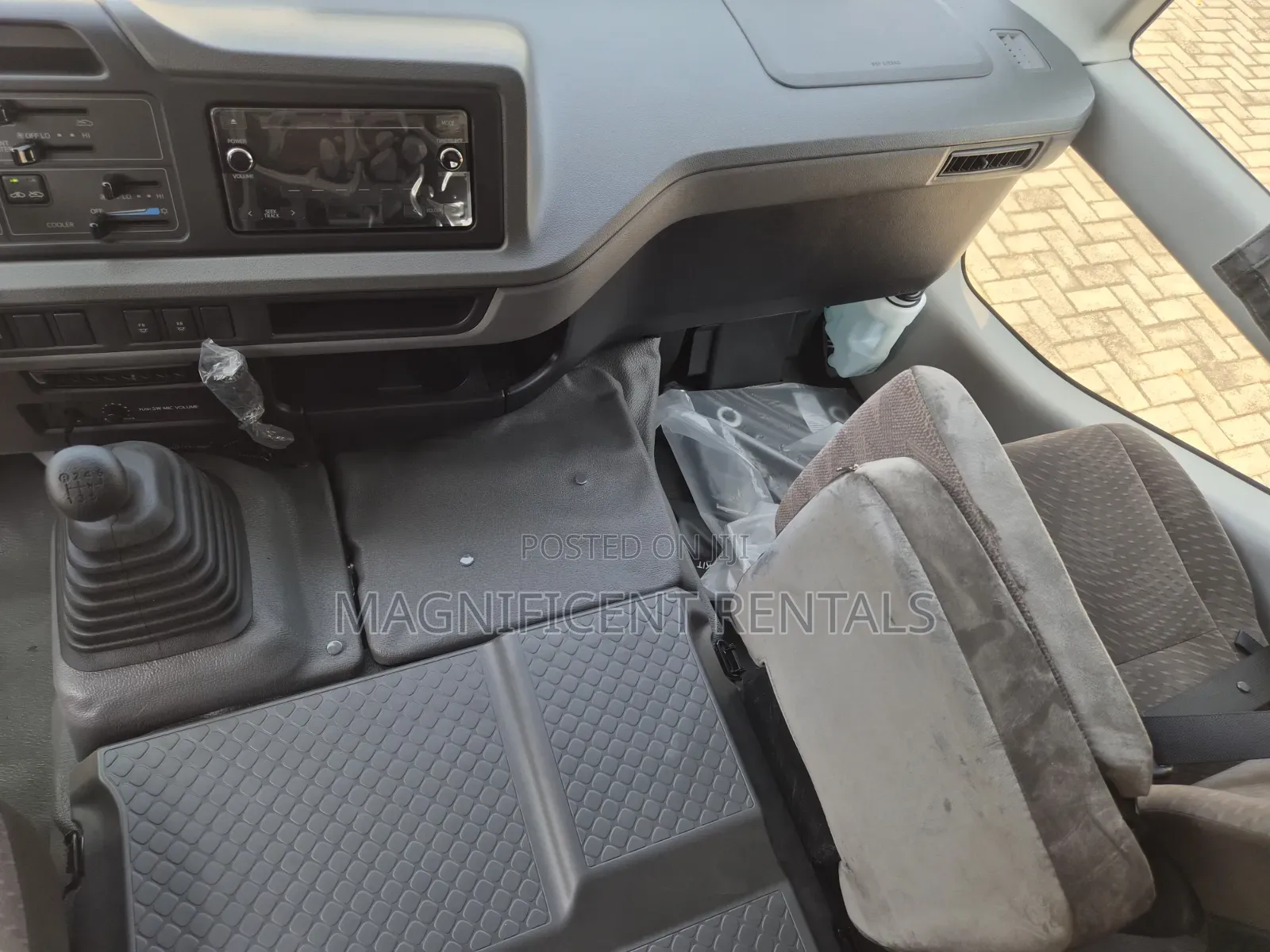 New Toyota Coaster 2025 White
