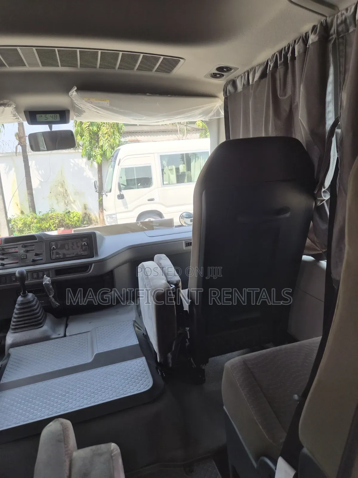 New Toyota Coaster 2025 White