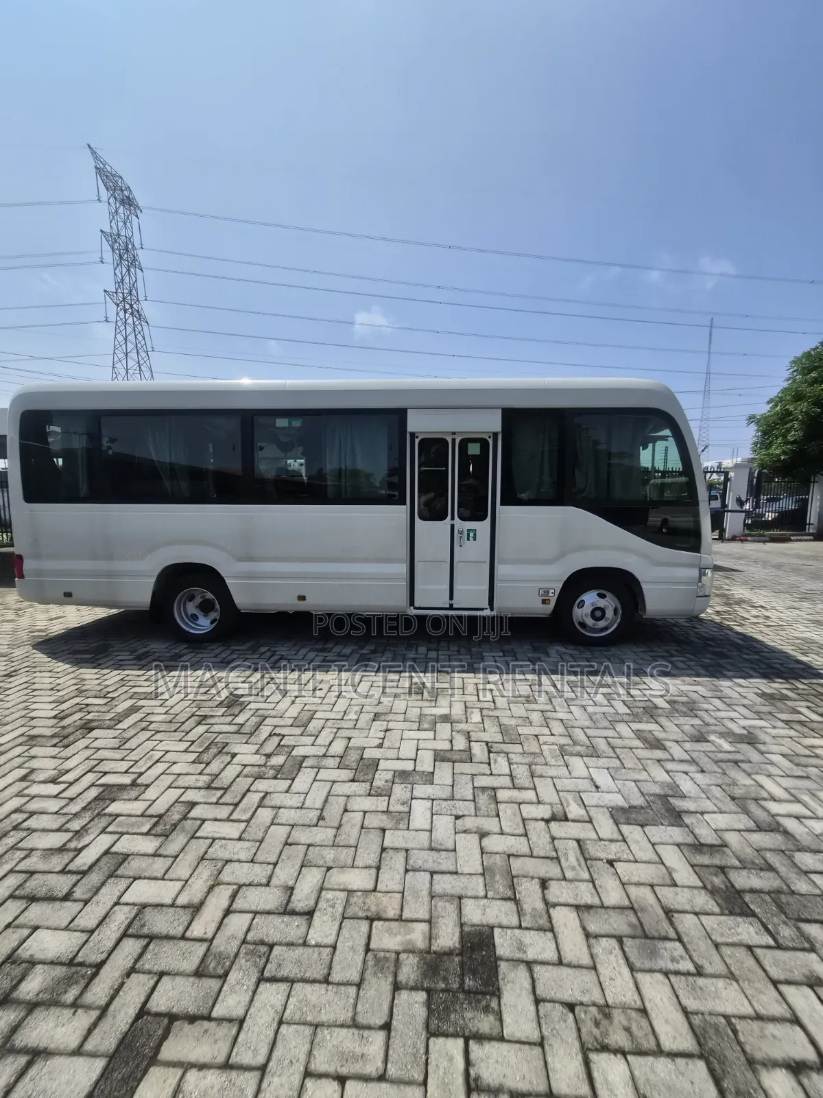 New Toyota Coaster 2025 White