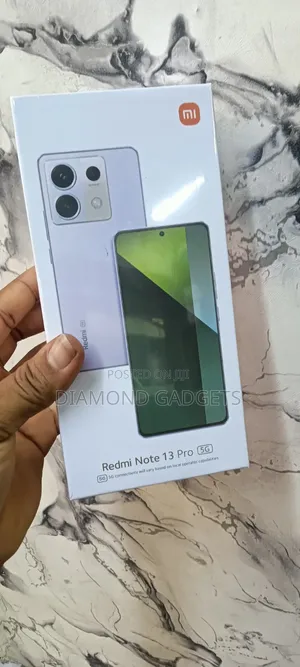 New Xiaomi Redmi Note 13 Pro 5G 256 GB Black