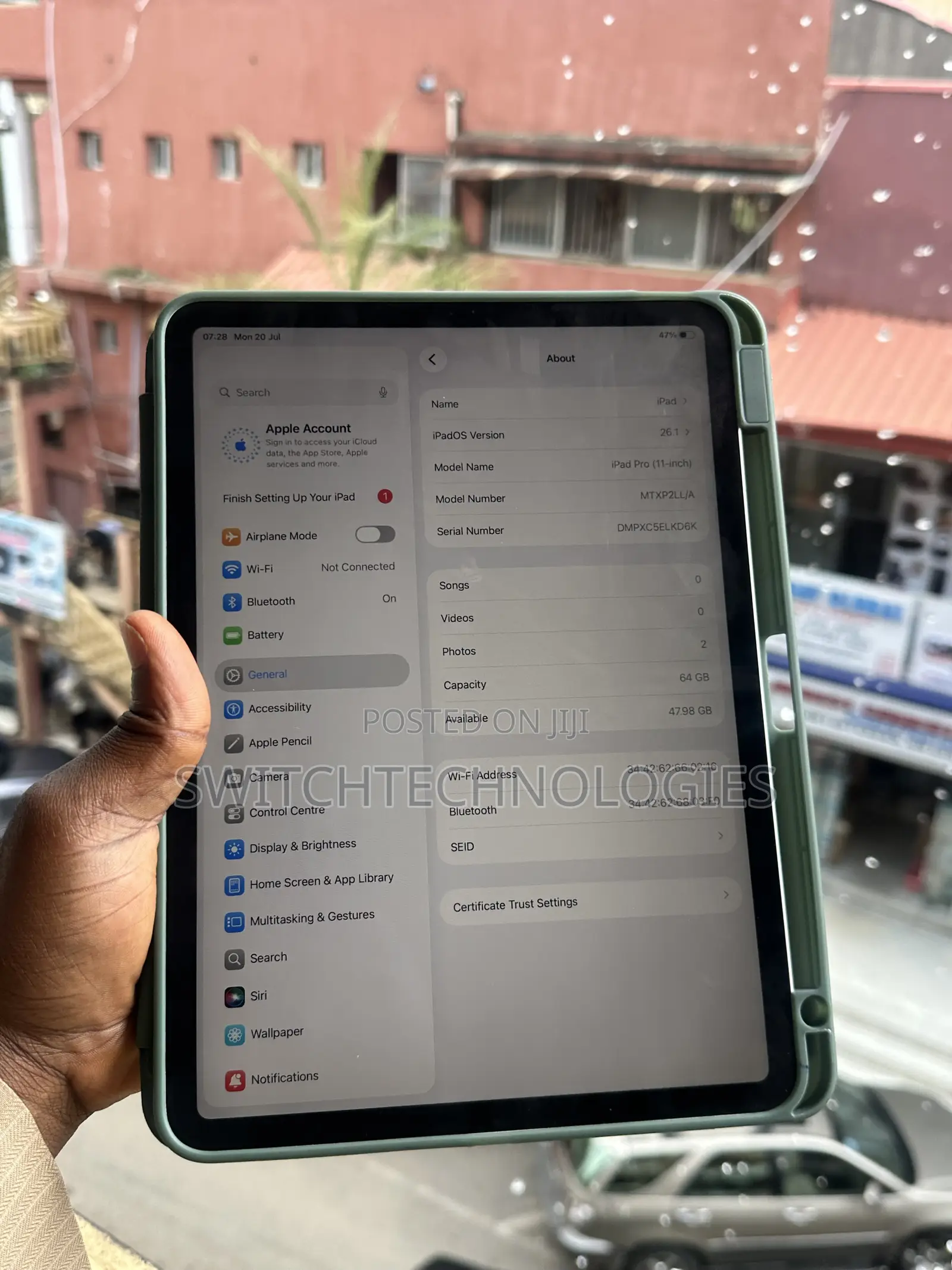 Apple iPad Pro 11 (2018) 64 GB Silver