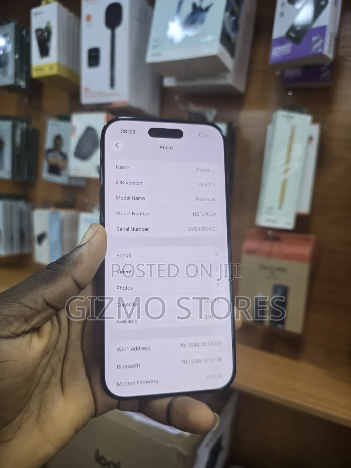 Apple iPhone Air 1 TB Black