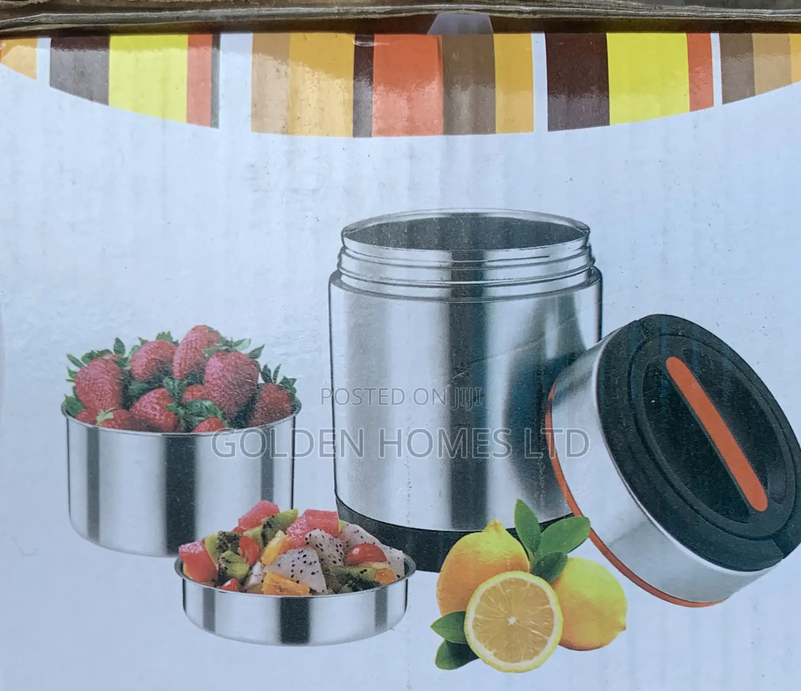 Anti-Flow Food Flask