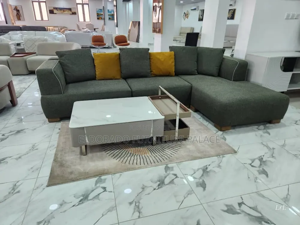 Quality L Shape Fabric Chairs