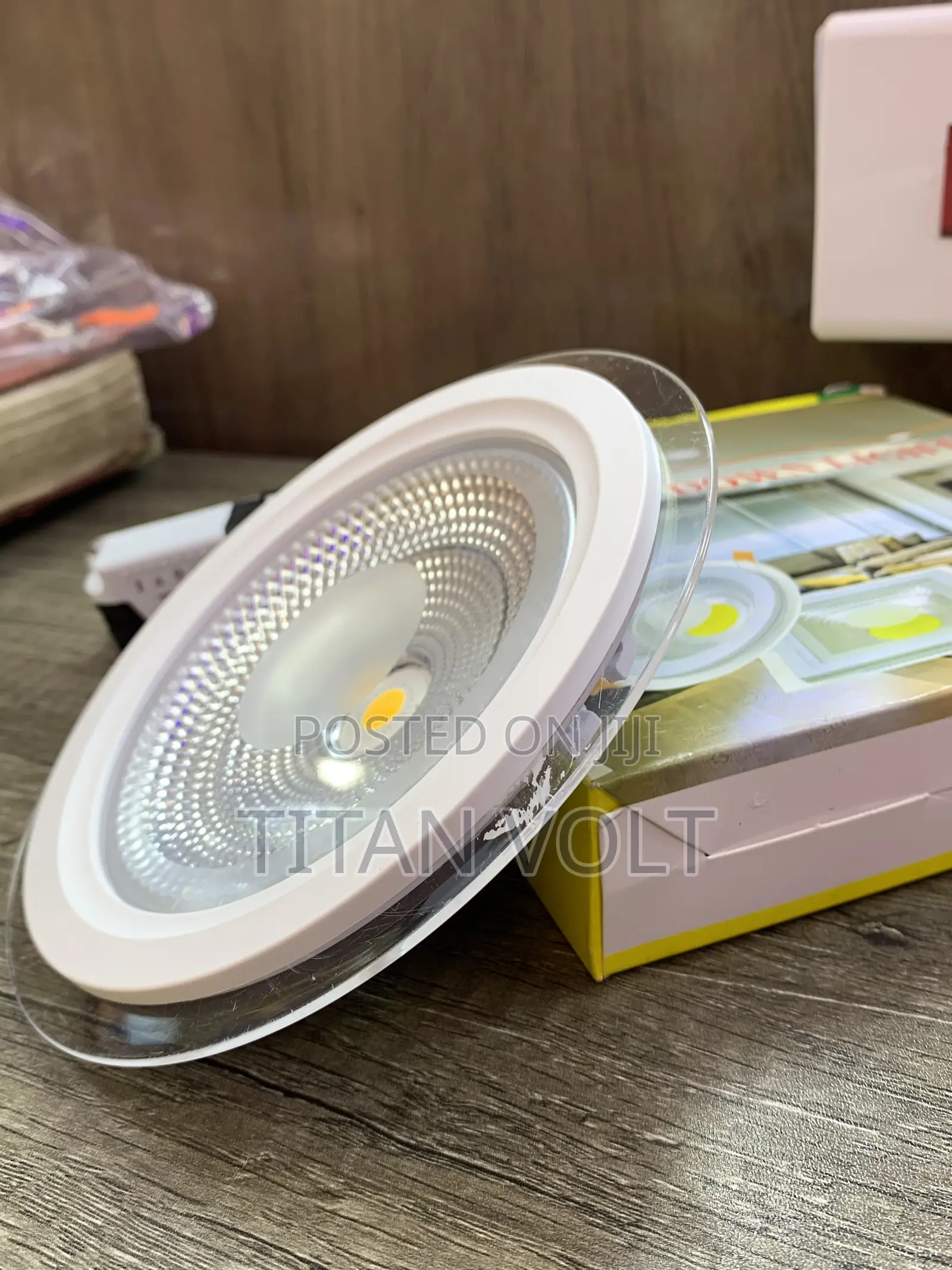 LED POP Ceiling Light – 12 Watt, Glass Cover