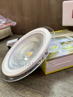LED POP Ceiling Light – 12 Watt, Glass Cover